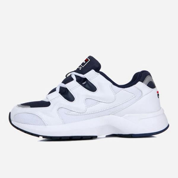 Fila Skyrunner 95 Men's Lifestyle Shoes - White/Navy,NZ 81-25103